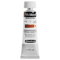 Schmincke Primacryl Professional Acrylic Paint - Cadmium Orange Hue, 60 ml Tube