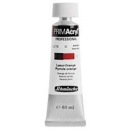 Schmincke Primacryl Professional Acrylic Paint - Pyrrole Orange, 60 ml Tube