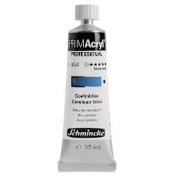 Schmincke Primacryl Professional Acrylic Paint - Cerulean Blue, 35 ml Tube
