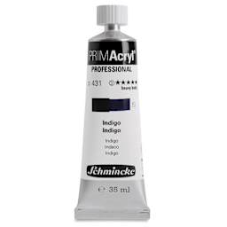 Schmincke Primacryl Professional Acrylic Paint - Indigo, 35 ml Tube