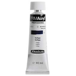 Schmincke Primacryl Professional Acrylic Paint - Indigo, 60 ml Tube