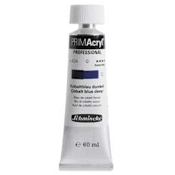 Schmincke Primacryl Professional Acrylic Paint - Cobalt Blue Deep, 60 ml Tube