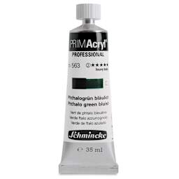 Schmincke Primacryl Professional Acrylic Paint - Phthalo Green Bluish, 35 ml Tube