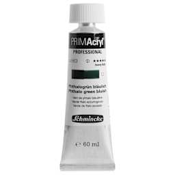 Schmincke Primacryl Professional Acrylic Paint - Phthalo Green Bluish, 60 ml Tube