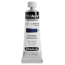 Schmincke Primacryl Professional Acrylic Paint - Oriental Blue, 35 ml Tube