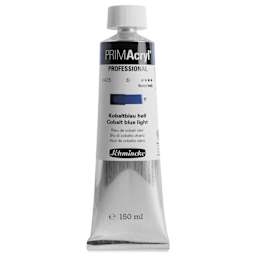 Schmincke Primacryl Professional Acrylic Paint - Cobalt Blue Light, 150 ml Tube