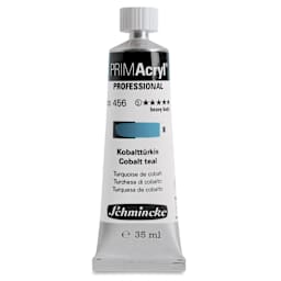 Schmincke Primacryl Professional Acrylic Paint - Cobalt Teal, 35 ml Tube