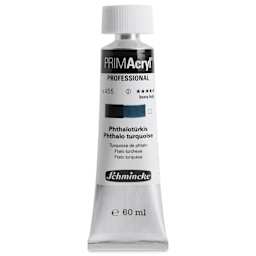 Schmincke Primacryl Professional Acrylic Paint - Phthalo Turquoise, 60 ml Tube