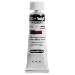 Schmincke Primacryl Professional Acrylic Paint - Quinacridone Violet, 60 ml Tube