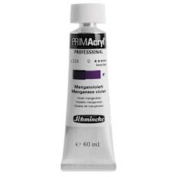 Schmincke Primacryl Professional Acrylic Paint - Manganese Violet, 60 ml Tube