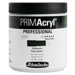 Schmincke Primacryl Professional Acrylic Paint - Sap Green, 237 ml Jar