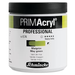 Schmincke Primacryl Professional Acrylic Paint - May Green, 237 ml Jar