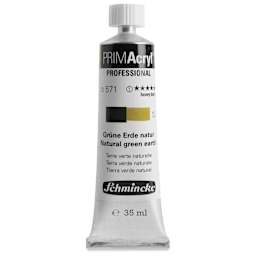 Schmincke Primacryl Professional Acrylic Paint - Natural Green Earth, 35 ml Tube
