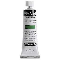 Schmincke Primacryl Professional Acrylic Paint - Cobalt Green Light, 35 ml Tube