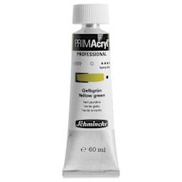 Schmincke Primacryl Professional Acrylic Paint - Yellow Green, 60 ml Tube