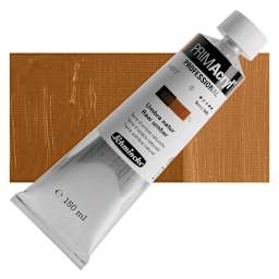 Schmincke Primacryl Professional Acrylic Paint - Raw Umber, 150 ml Tube and swatch