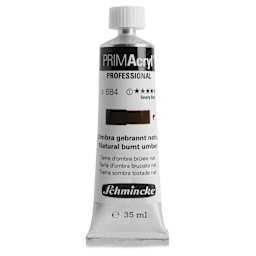 Schmincke Primacryl Professional Acrylic Paint - Natural Burnt Umber, 35 ml Tube