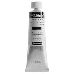 Schmincke Primacryl Professional Acrylic Paint - Vandyke Brown, 150 ml Tube