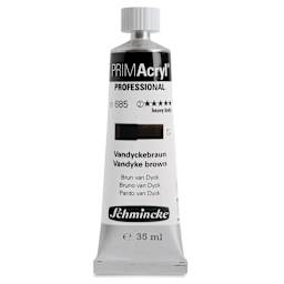 Schmincke Primacryl Professional Acrylic Paint - Vandyke Brown, 35 ml Tube