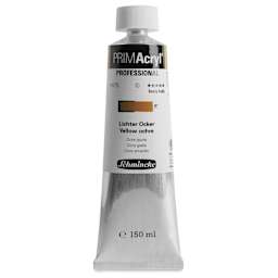 Schmincke Primacryl Professional Acrylic Paint - Yellow Ochre, 150 ml Tube