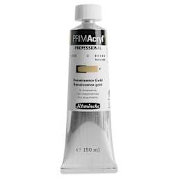Schmincke Primacryl Professional Acrylic Paint - Renaissance Gold, 150 ml Tube