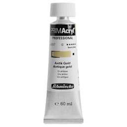 Schmincke Primacryl Professional Acrylic Paint - Antique Gold, 60 ml Tube
