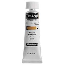 Schmincke Primacryl Professional Acrylic Paint - Rose Gold, 60 ml Tube