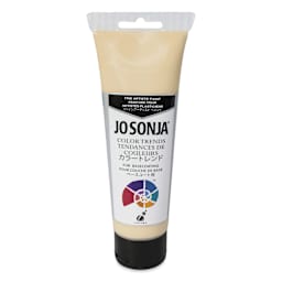 Chroma's Jo Sonja Color Trends Acrylic Paint - Cashmere, 120 ml tube - front