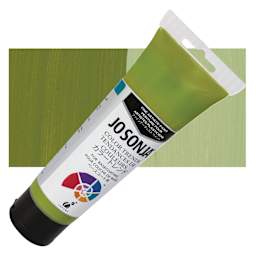 Chroma's Jo Sonja Color Trends Acrylic Paint - Leaf - Tube and Swatch