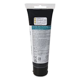 Chroma's Jo Sonja Color Trends Acrylic Paint - Charcoal, 120 ml tube - back