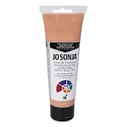 Chroma's Jo Sonja Color Trends Acrylic Paint - Mulled Rose, 120 ml tube - front