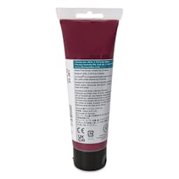 Chroma's Jo Sonja Color Trends Acrylic Paint - Claret Rose, 120 ml tube - back