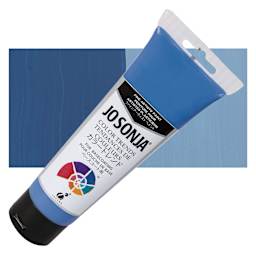 Chroma's Jo Sonja Color Trends Acrylic Paint - Cornflower - Tube and Swatch