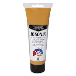 Chroma's Jo Sonja Color Trends Acrylic Paint - Marigold, 120 ml tube - front