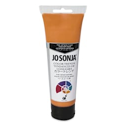 Chroma's Jo Sonja Color Trends Acrylic Paint - Tiger Lily, 120 ml tube - front
