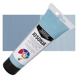Chroma's Jo Sonja Color Trends Acrylic Paint - Sky Blue - Tube and Swatch