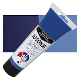 Chroma's Jo Sonja Color Trends Acrylic Paint - Harbour Blue - Tube and Swatch