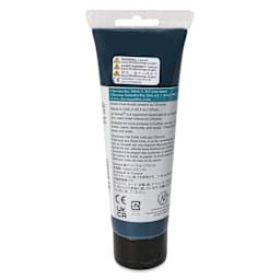 Chroma's Jo Sonja Color Trends Acrylic Paint - Galaxy Blue, 120 ml tube - back