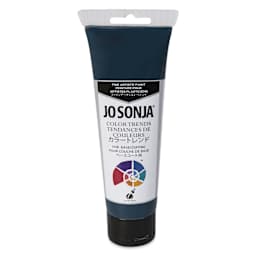 Chroma's Jo Sonja Color Trends Acrylic Paint - Galaxy Blue, 120 ml tube - front
