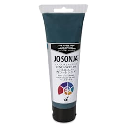 Chroma's Jo Sonja Color Trends Acrylic Paint - Deep Pond, 120 ml tube - front