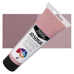Chroma's Jo Sonja Color Trends Acrylic Paint - Thistle - Tube and Swatch