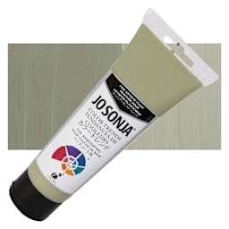 Chroma's Jo Sonja Color Trends Acrylic Paint - Oakmoss - Tube and Swatch