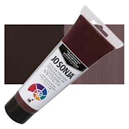 Chroma's Jo Sonja Color Trends Acrylic Paint - Espresso - Tube and Swatch