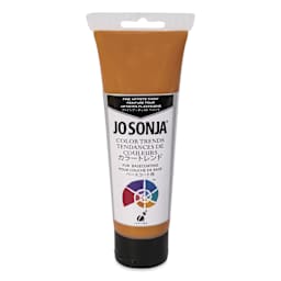 Chroma's Jo Sonja Color Trends Acrylic Paint - Russet, 120 ml tube - front