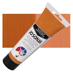 Chroma's Jo Sonja Color Trends Acrylic Paint - Russet - Tube and Swatch