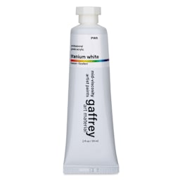 Gaffrey Art Material Standard Body Acrylic Paint - Titanium White, 59 ml tube