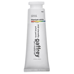 Gaffrey Art Material Standard Body Acrylic Paint - Titanium White, 200 ml tube