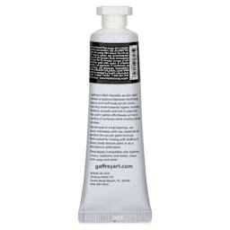 Gaffrey Art Material Standard Body Acrylic Paint - Carbon Black, 59 ml tube back