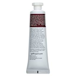 Gaffrey Art Material Standard Body Acrylic Paint - Alizarin Crimson, 59 ml tube back