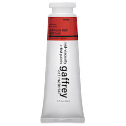Gaffrey Art Material Standard Body Acrylic Paint - Cadmium Red Light Hue, 200 ml tube